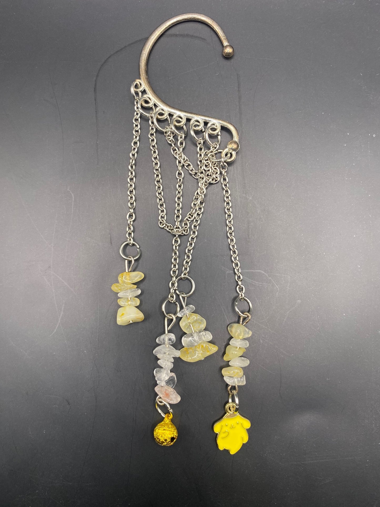 PomPompurin (ear cuff dangle)