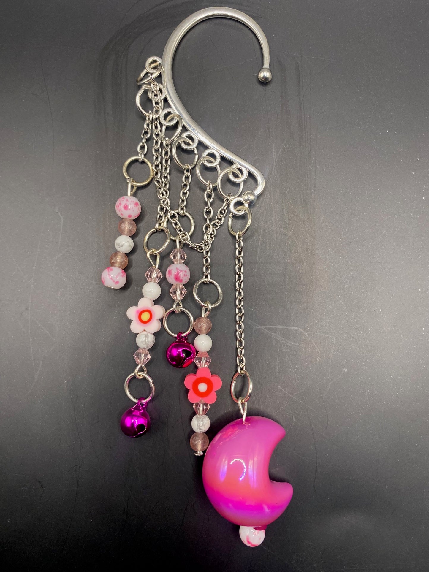 In the Name of the Moon (ear cuff dangle)