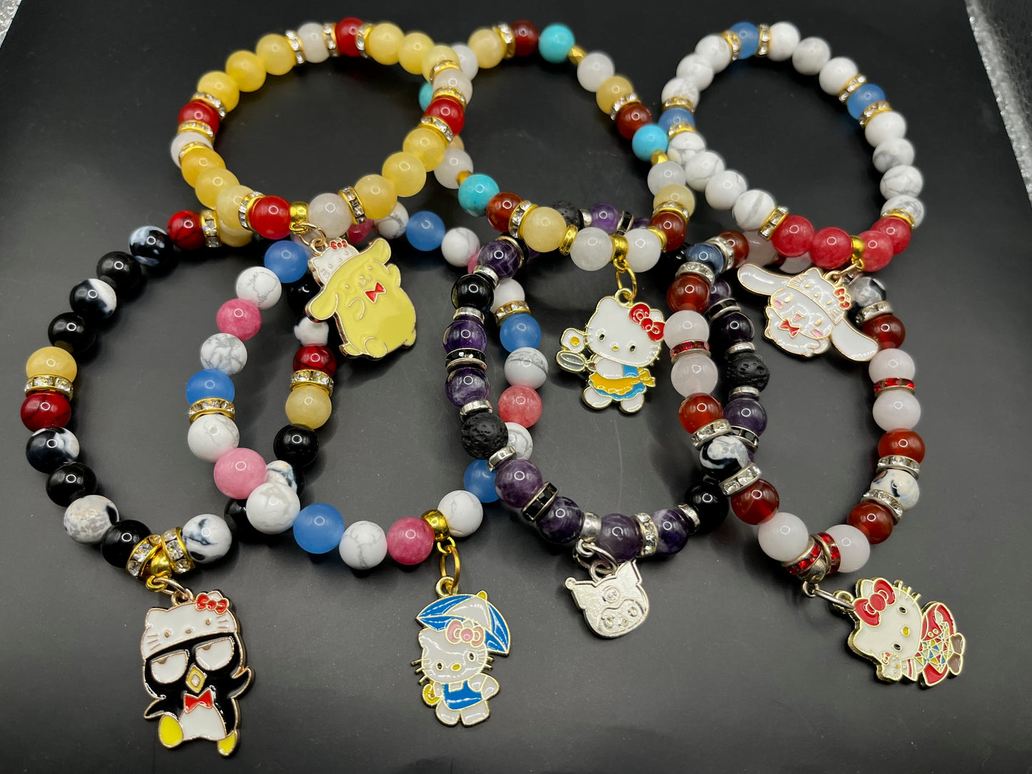 Sanrio bracelets (ALL one-of-a-kind!!)