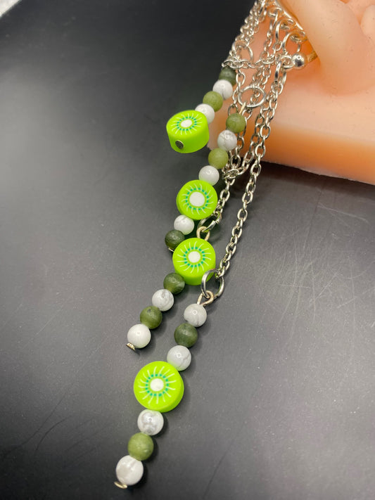 Kiwi Lover (ear cuff dangle)