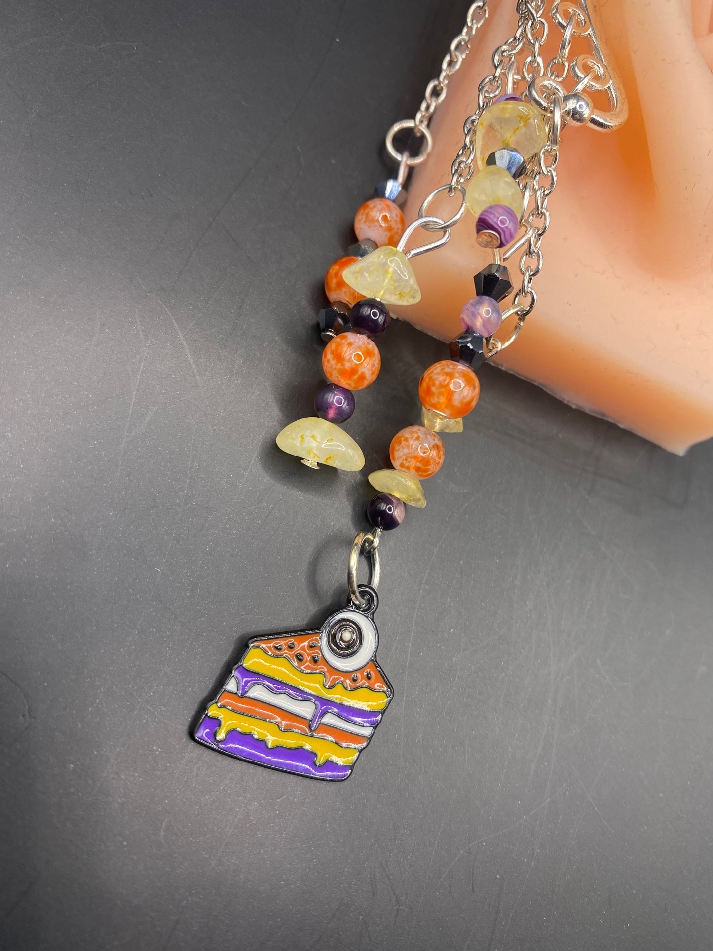 Monster Cake (ear cuff dangle)