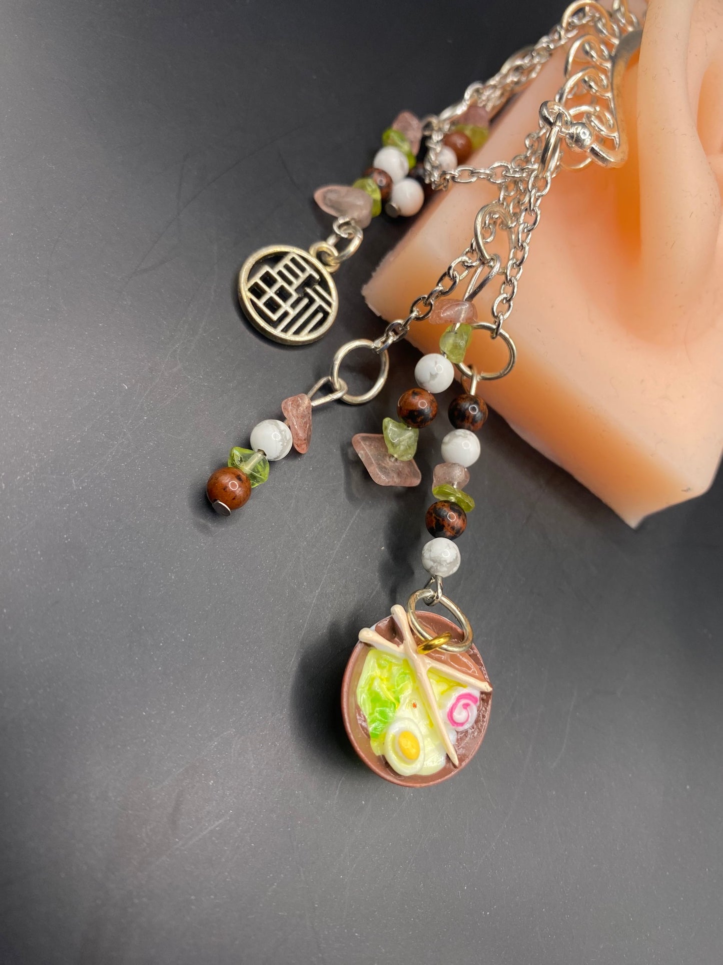 Ramen Dinner (ear cuff dangle)