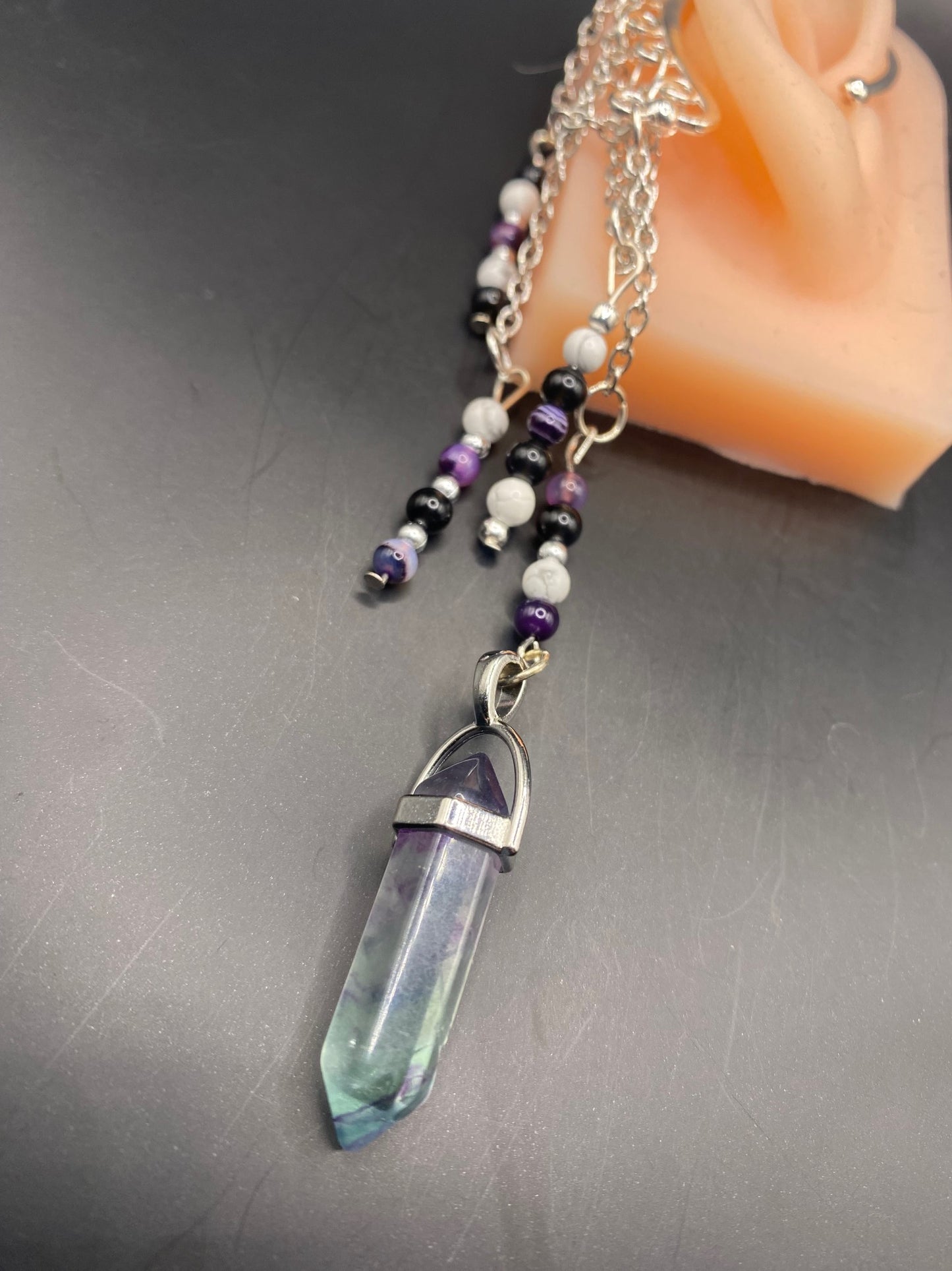 Fluorite Dreams (ear cuff dangle)