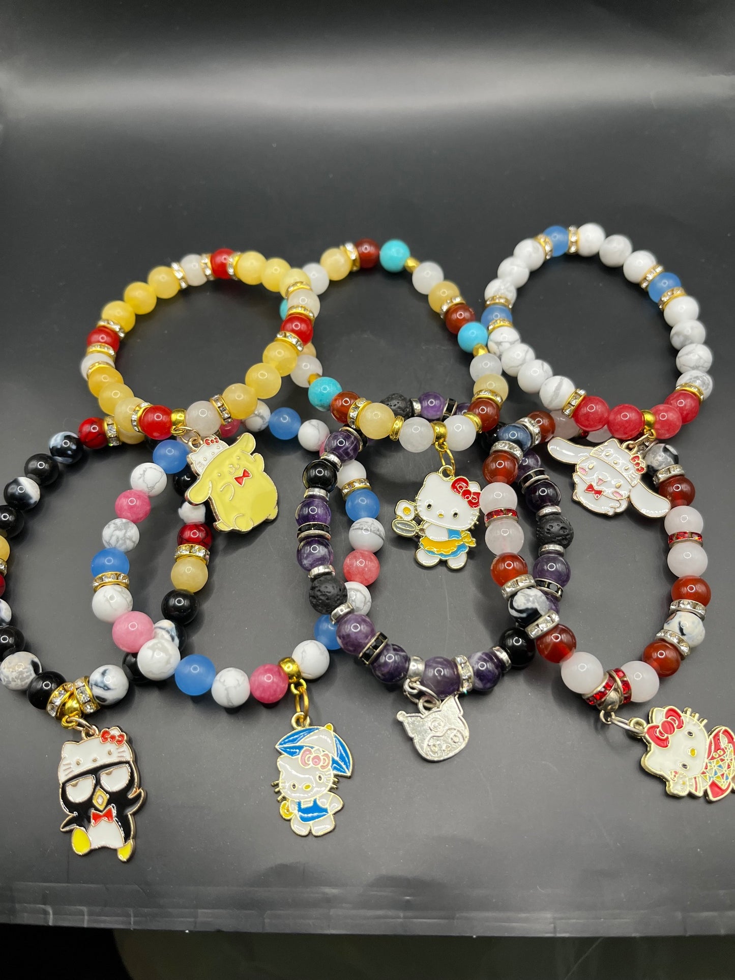 Sanrio bracelets (ALL one-of-a-kind!!)