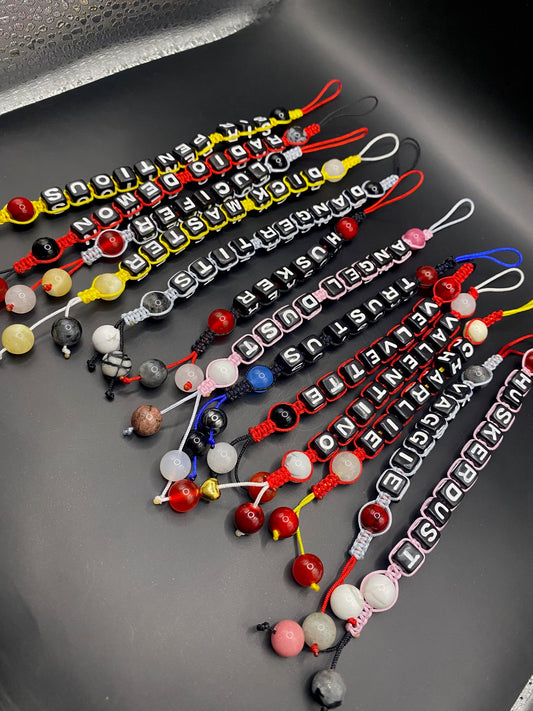 Character keychains (Hazbin Hotel)