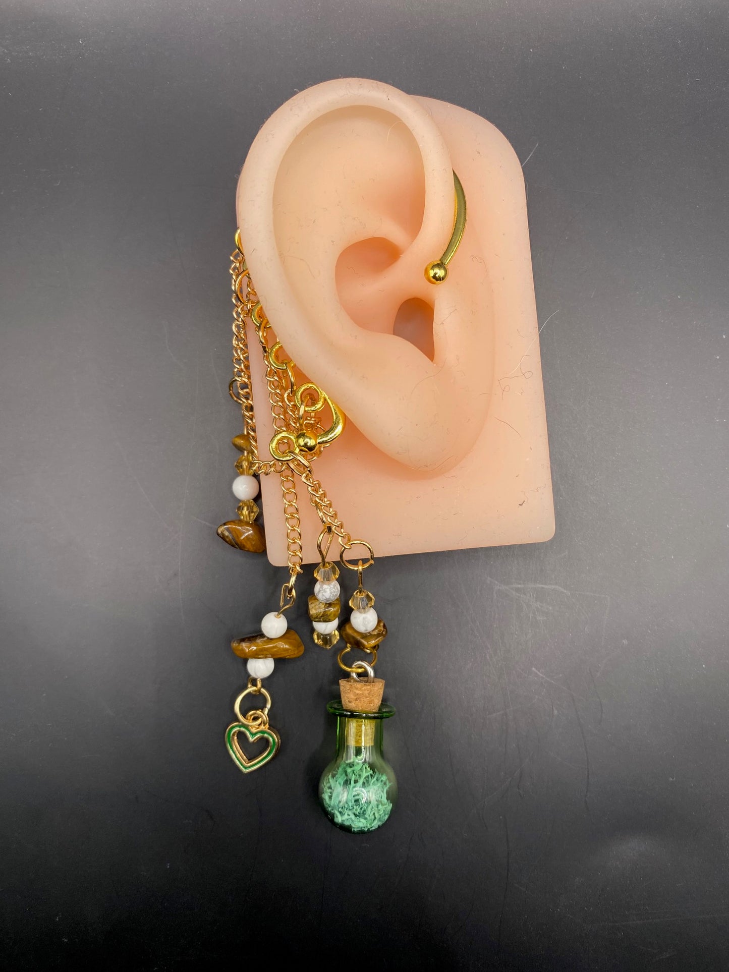 Moss Bottle (ear cuff)