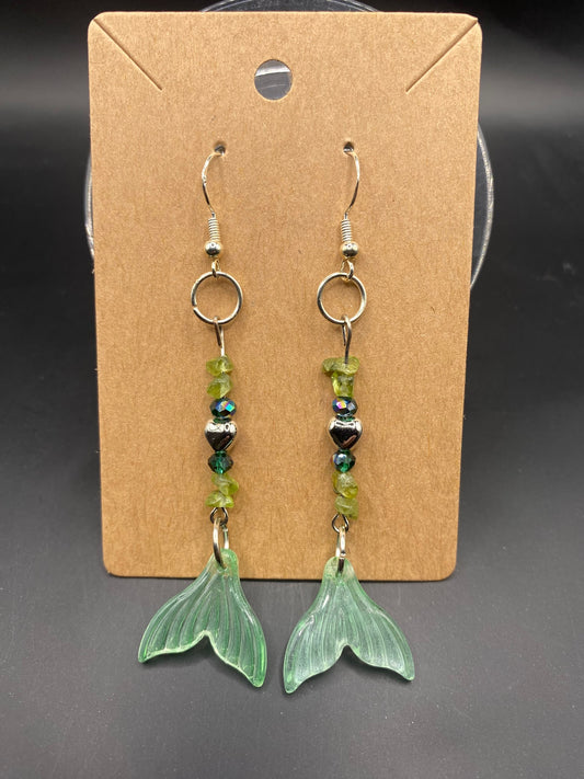 Seafoam Mermaid (earrings)