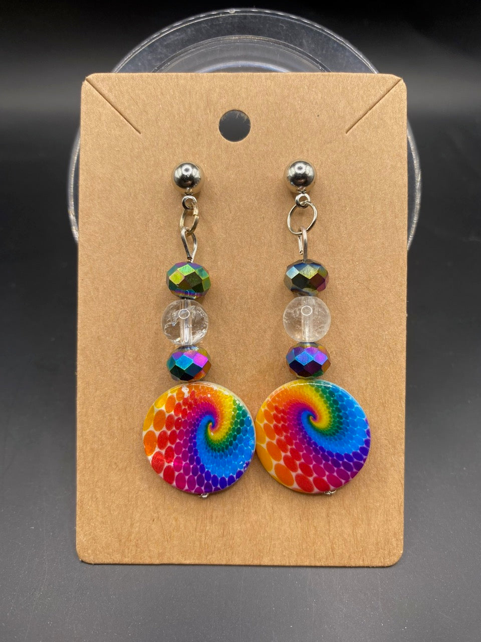 Tye Dyed (earrings)
