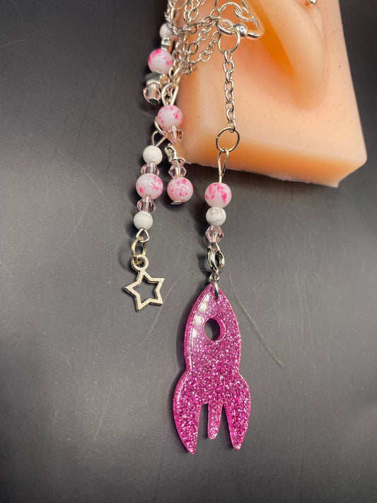 Sparkle Rocket (ear cuff dangle)