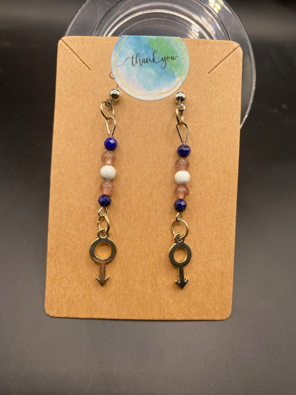 Masc Trans Pride (earrings)