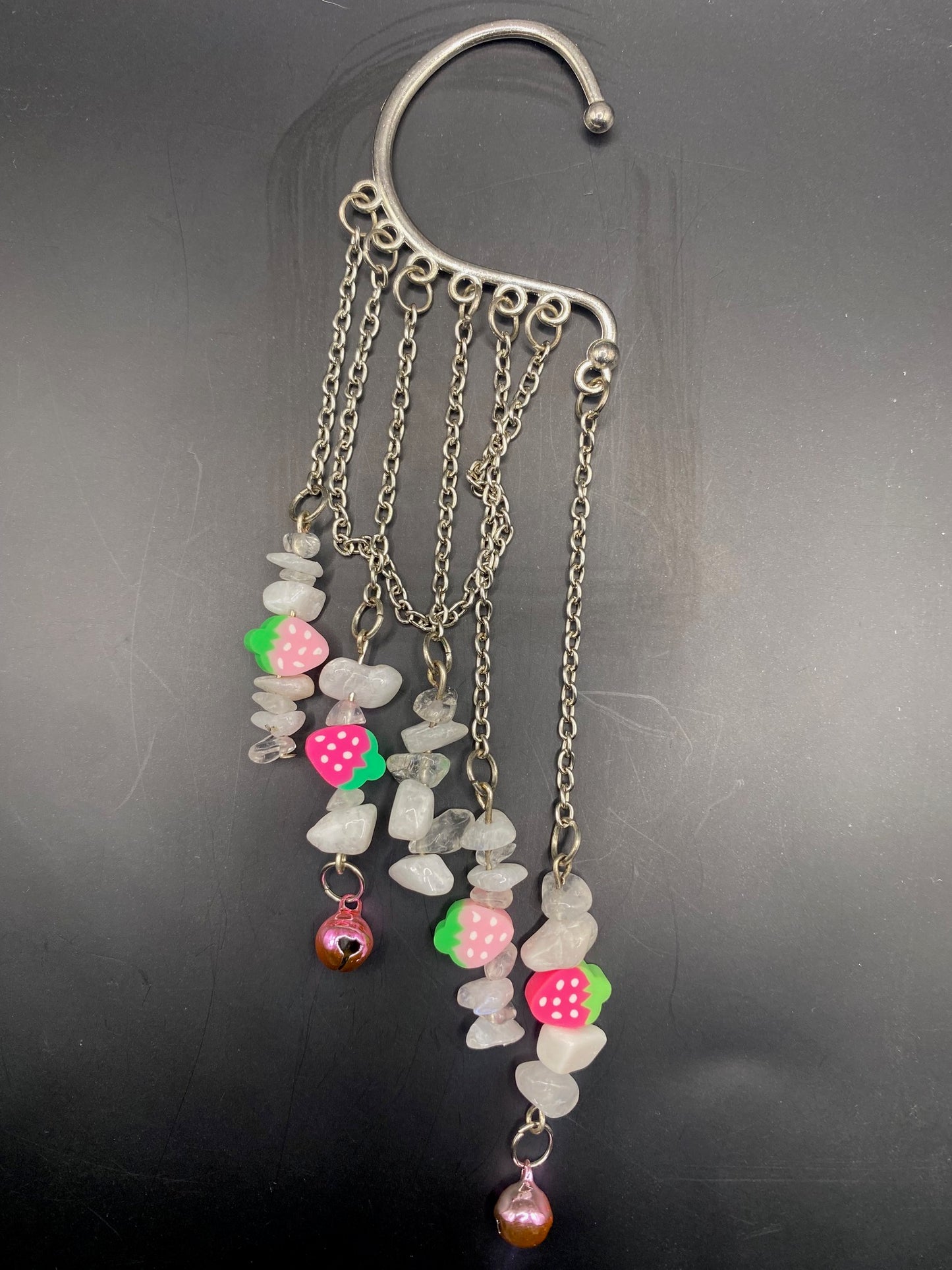 Strawberry Shortcake (ear cuff dangle)